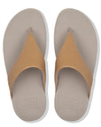 Lulu Leather Toe-Post Sandals