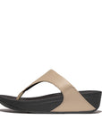 Lulu Leather Toe-Post Sandals