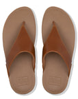 FitFlop FitFlop LULU Leather Toe-Post Sandals Microwobbleboard