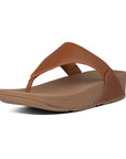 FitFlop Lulu Leather Toe-Post Sandals Microwobbleboard