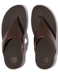 FitFlop LULU Leather Toe-Post Sandals