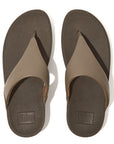 FitFlop LULU Leather Toe-Post Sandals