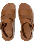 FitFlop LULU Resin-Buckle Leather Back-starp Sandals