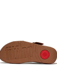 FitFlop LULU Resin-Buckle Leather Back-starp Sandals