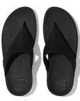 FitFlop FitFlop LULU Shimmerlux Toe-Post Sandals Microwobbleboard