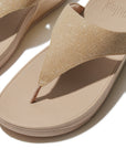 FitFlop FitFlop LULU Shimmerlux Toe-Post Sandals Microwobbleboard
