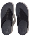 FitFlop FitFlop LULU Shimmerlux Toe-Post Sandals Microwobbleboard