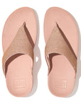 FitFlop FitFlop LULU Shimmerlux Toe-Post Sandals Microwobbleboard