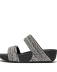 FitFlop LULU Shimmerweave Black Mix 4