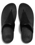 FitFlop Lulu Snake Toe-Post Sandals