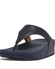 FitFlop Lulu Leather Toe-Post Sandals Microwobbleboard