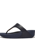 FitFlop FitFlop LULU Leather Toe-Post Sandals Microwobbleboard