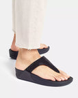 FitFlop FitFlop LULU Crystal Toe-Post Sandals Microwobbleboard