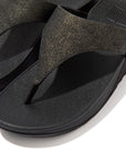 FitFlop FitFlop LULU Shimmer Toe-Post Microwobbleboard
