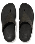 FitFlop Lulu Shimmer Toe-Post Microwobbleboard