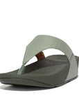 FitFlop Lulu Shimmer Toe-Post Microwobbleboard