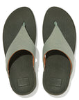 FitFlop Lulu Shimmer Toe-Post Microwobbleboard