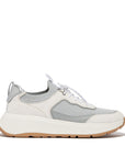 FitFlop F-MODE Knit/Suede Flatform Slip-On Trainers Sneaker