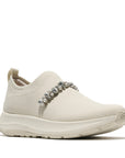 FITFLOP F-MODE Flow Pearl and Crystal Knit SNEAKER