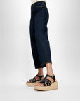 Trenton PLATFFORMS Espadrille Leather Fisherman Wedge Sandals