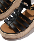 Trenton PLATFFORMS Espadrille Leather Fisherman Wedge Sandals
