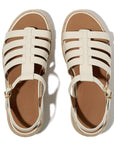 Trenton PLATFFORMS Espadrille Leather Fisherman Wedge Sandals