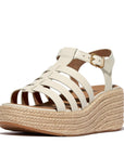 Trenton PLATFFORMS Espadrille Leather Fisherman Wedge Sandals