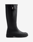 Hunter Women's Downpour Field Adjustable Tall Wellington Boot Boot Black 3