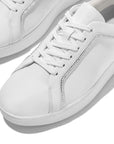 FitFlop Rally Crystal-Trim Leather Trainers Sneaker