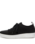 FitFlop FitFlop RALLY EO1 Knit Trainers Anatomicush Black UK3