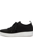 FitFlop Rally EO1 Knit Trainers Anatomicush Black 3