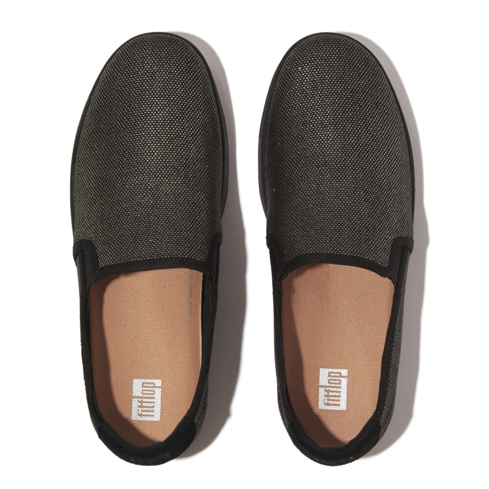 Glitz Canvas Skate Trainers RALLY Anatomicush