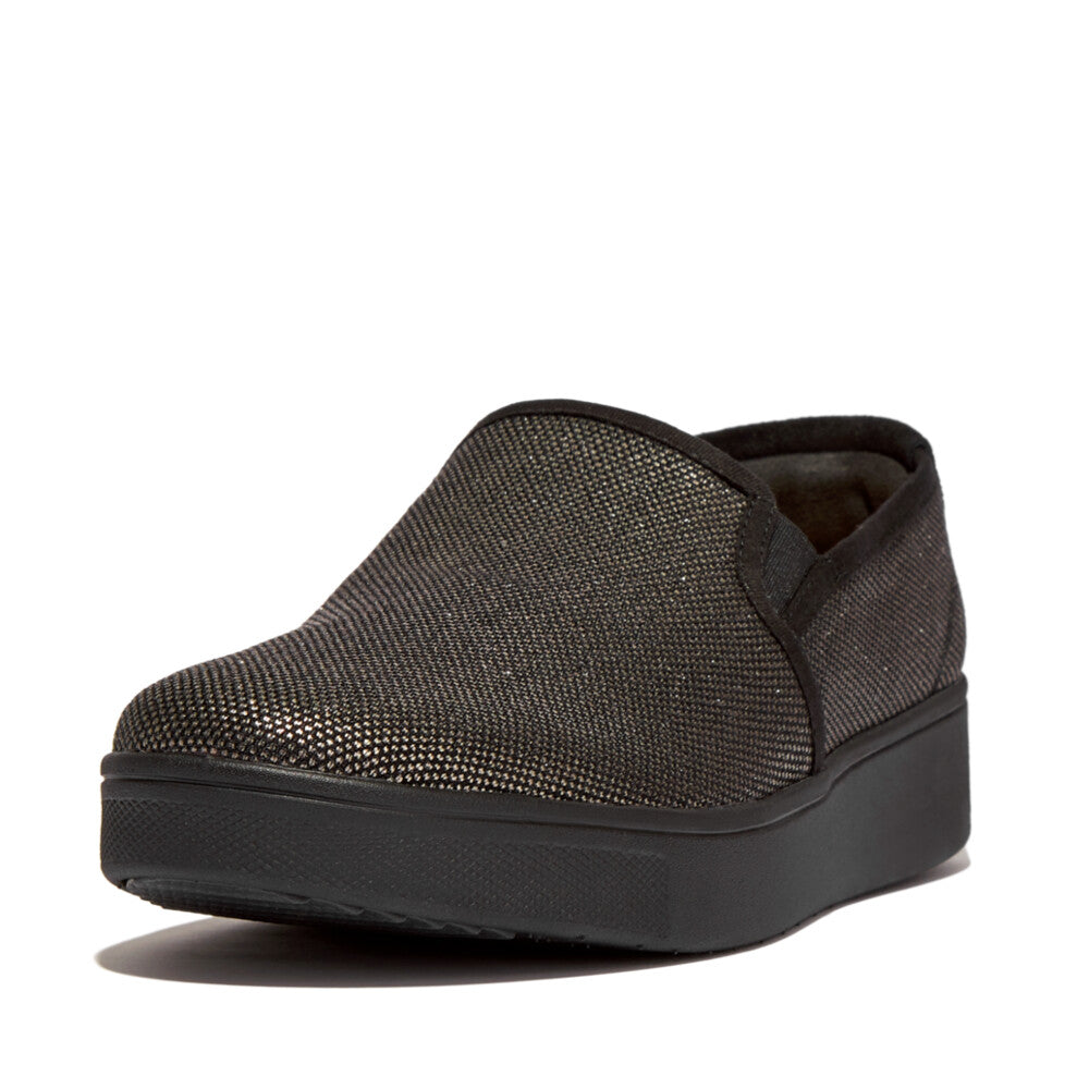 Glitz Canvas Skate Trainers RALLY Anatomicush