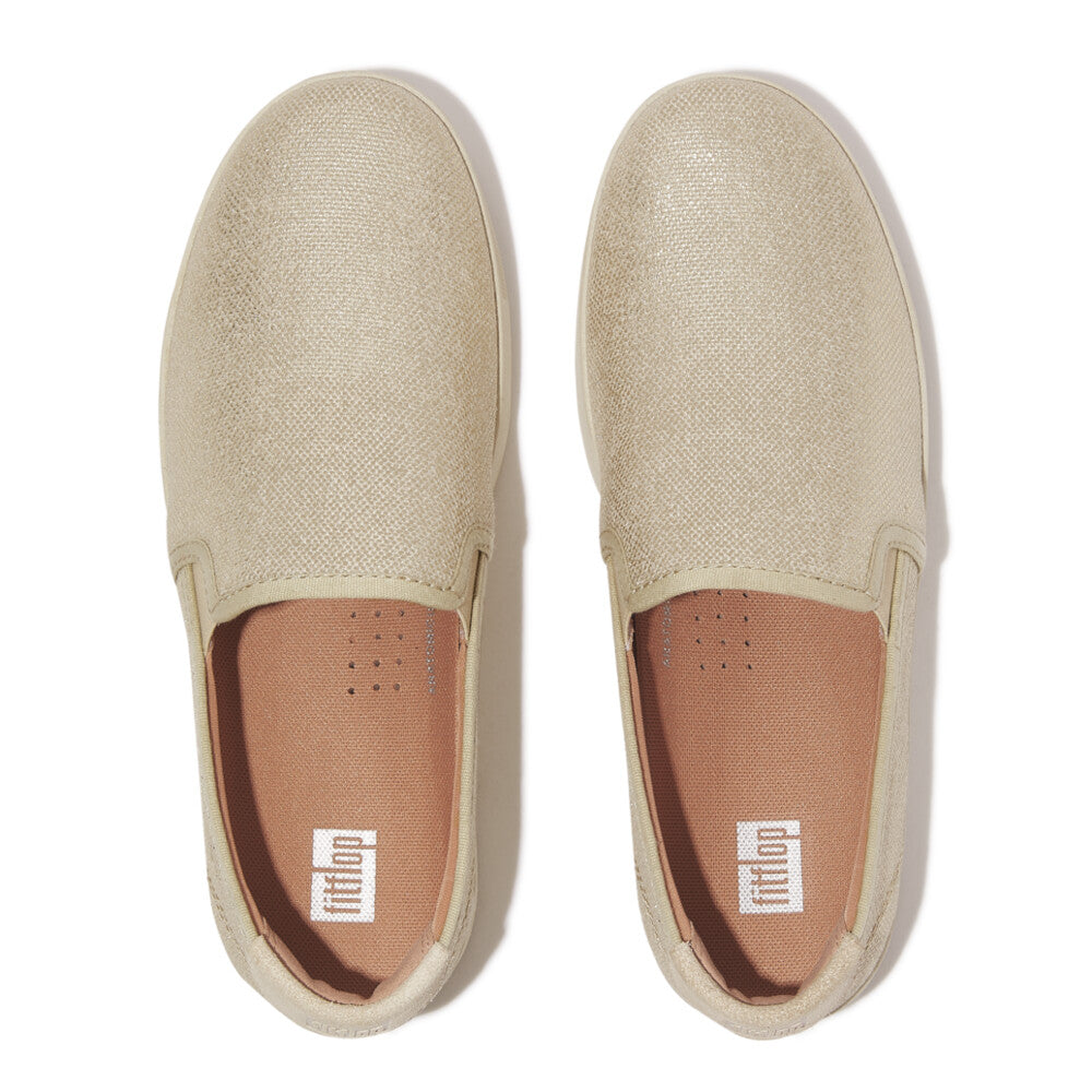 Glitz Canvas Skate Trainers RALLY Anatomicush