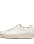 FitFlop FitFlop RALLY Leather Panel Trainers Urban White 4