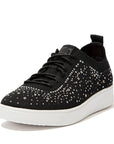 FitFlop Rally Ombre Crystal Knit Trainers Anatomicush