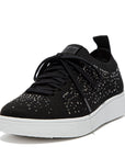 FitFlop Rally Crystal Knit Tennis Trainers Anatomicush