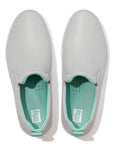 FitFlop FitFlop RALLY Speckle-Sole Leather Slip-On Trainers Anatomicush