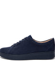 FitFlop Rally Suede Trainers Anatomicush Midnight Navy 3