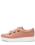 FitFlop Rally Strap Leather Trainers Anatomicush Beige 3