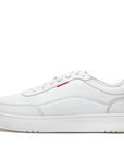FitFlop Rally X Leather Trainers Anatomicush White 7