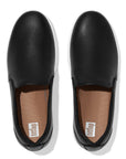FitFlop FitFlop RALLY Leather Slip-On Skate Sneakers Anatomicush