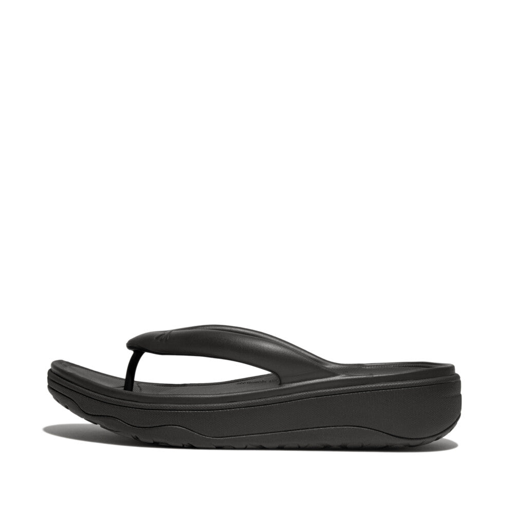 Recovery Toe-Post Sandals RelieFF Microwobbleboard Black 4