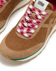 RETRO-Q FF Cord Fabric/Suede Trainers