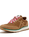 RETRO-Q FF Cord Fabric/Suede Trainers
