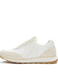 FitFlop FitFlop RETRO-Q FF Fabric/Suede Trainers SNEAKER UK3 Urban White Mix
