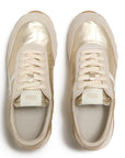 FitFlop FitFlop RETRO-Q FF Metallic-Fabric/Suede Trainers SNEAKER