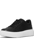 FitFlop RTG Sequin Back Tab Leather Sneaker Sneaker