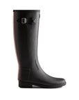 Hunter Hunter Refined Tall Stripe Boot Black 3