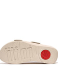 FitFlop FitFlop SHUV Adjustable Two-Bar Leather Slides Microwobbleboard